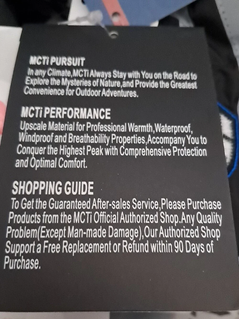 MCTI Kids Size XXXS Black Winter Mittens with 3M Thinsulate Insulation